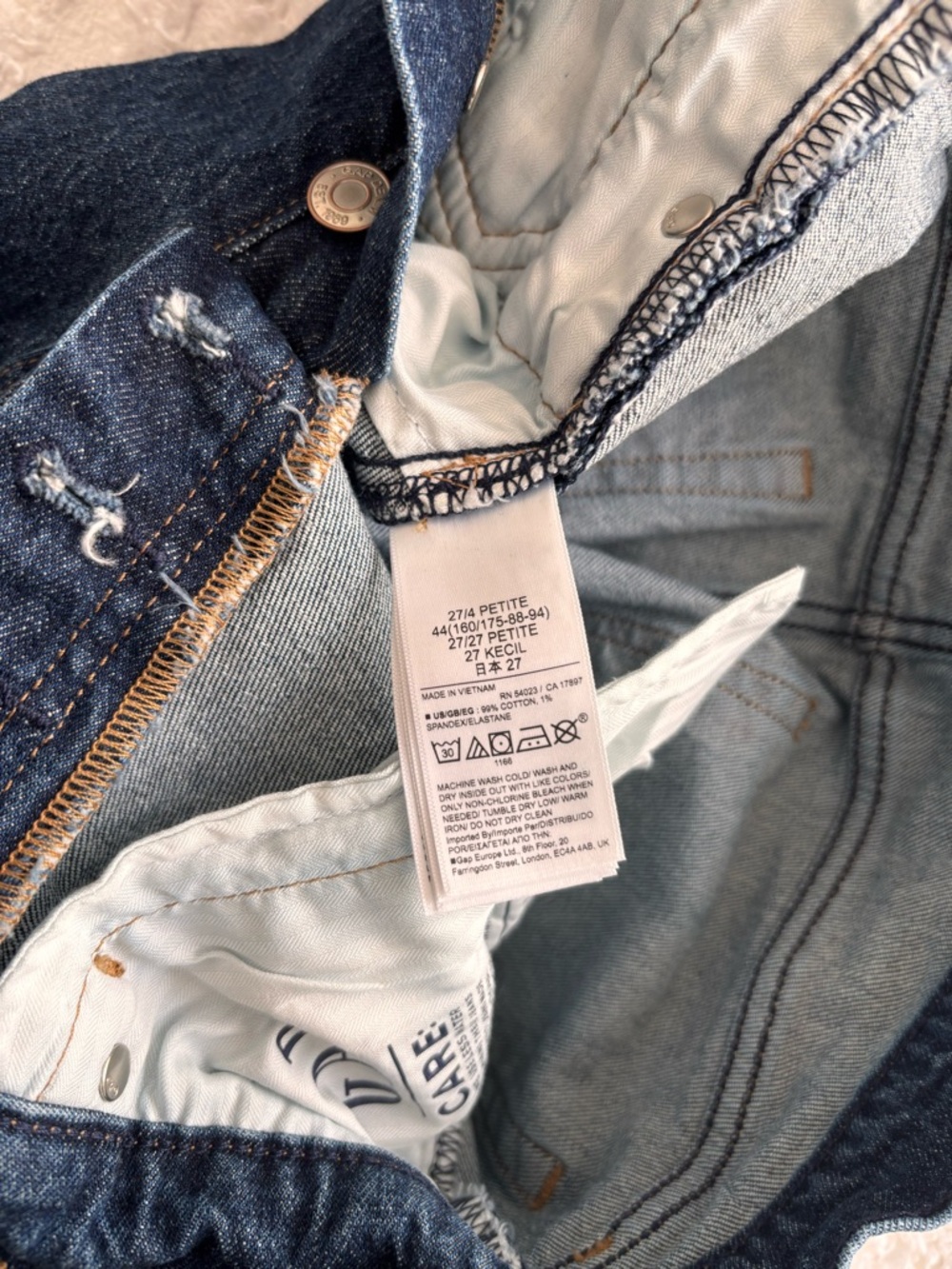 GAP Cheeky Straight High Rise Jeans - Picture 6 of 6
